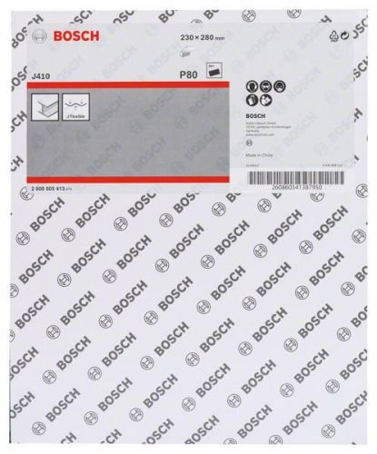 BOSCH Schuurpapier J410 230 x 280 mm, 80 2608605413
