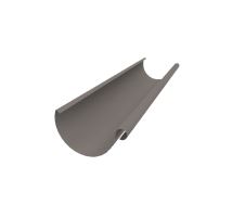 PREFA goot, aluminium regenpijp Ø 125 mm, lengte 3M, Lichtgrijs P10 RAL 7005