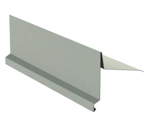 Windveer voor lessenaardak RŠ 250, Prefalz stucco, Lichtgrijs P.10 RAL 7005